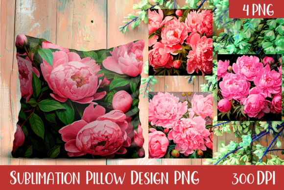 Download Cute Flowers Sublimation | Floral Pillow - Cute flowers sublimation Collection