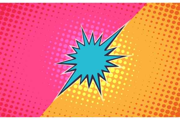 Download Comic Color Background. Pop Art Halftone - Premium Resources