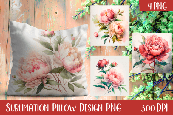 Download Cute Flowers Sublimation | Floral Pillow - Cute flowers sublimation Collection