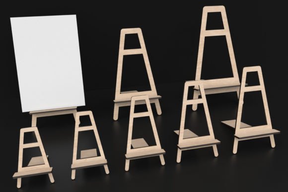 Download Laser Cut Easel Display Stands Svg Files - Svg files Collection